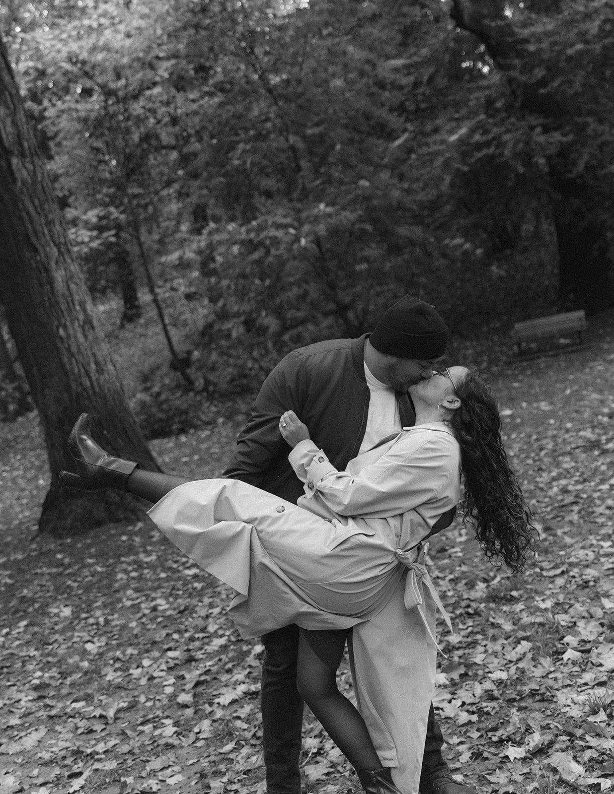 A frame that feels more like an old movie than a photo session