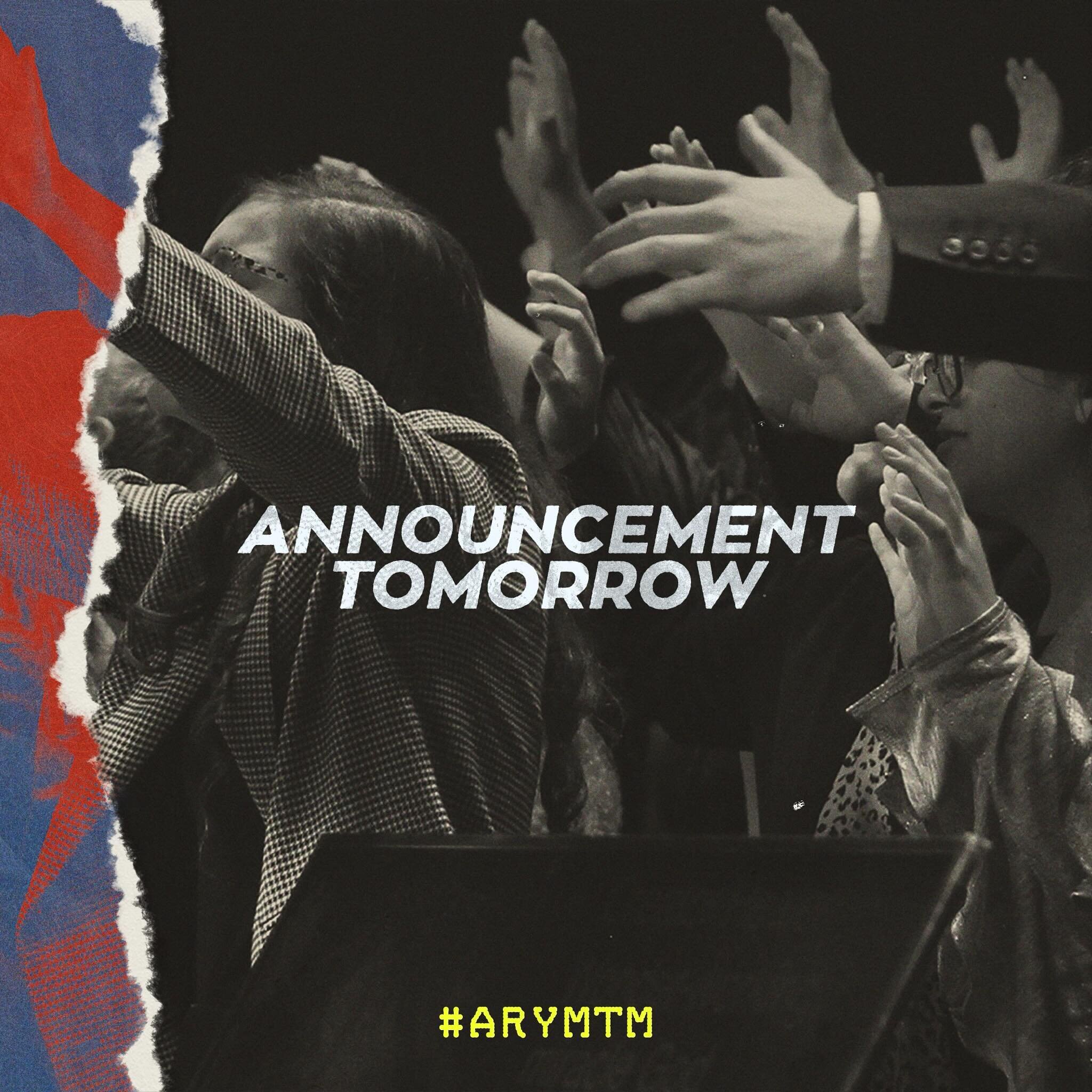 Hey Arkansas Youth&hellip;.👀

Special announcement tomorrow&hellip;

It&rsquo;s going to be a great year for #ARYMTM 🎉