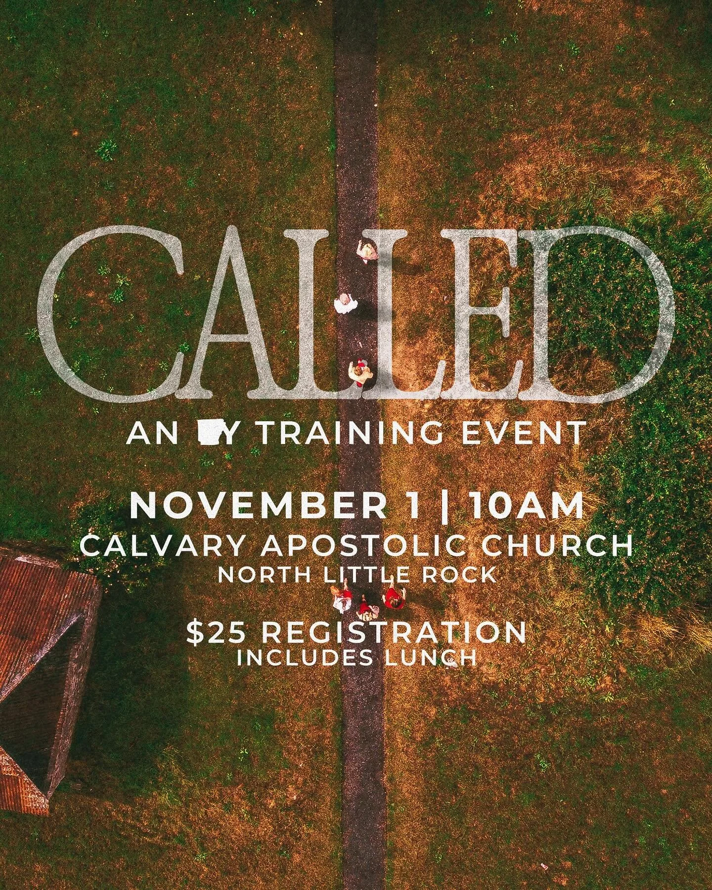 CALLED | A ONE DAY ARYOUTH TRAINING EVENT 
We believe that scripture tells us to equip the body of Christ for the work of ministry! Do you feel God calling you to serve & minister to His body? This event is for you! ππΌπ«±πΌ‍π«²π½
Visit ARYO