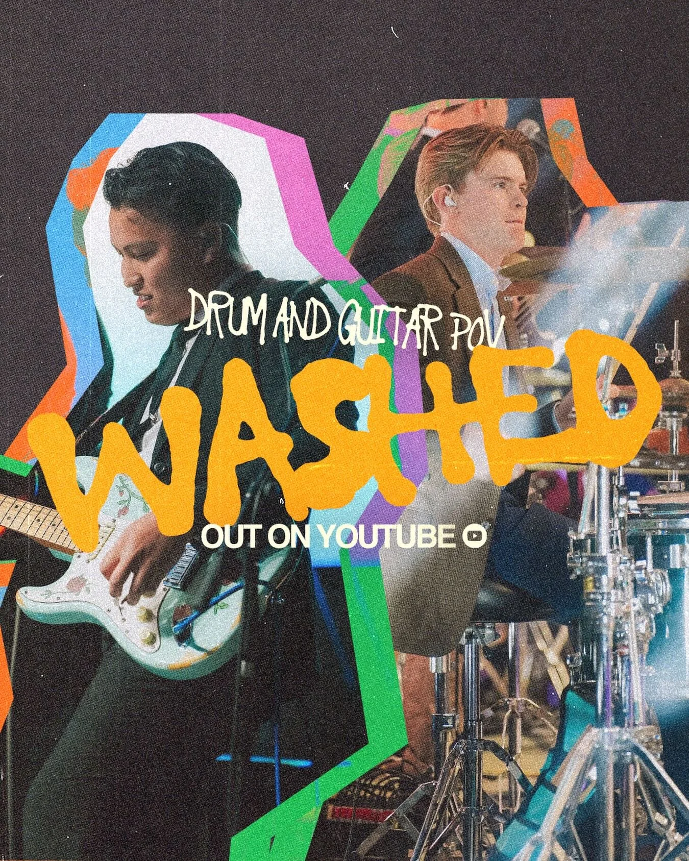 Go check out our YouTube channel and watch the drummer and guitarist POV of Washed Live at ARHYC25