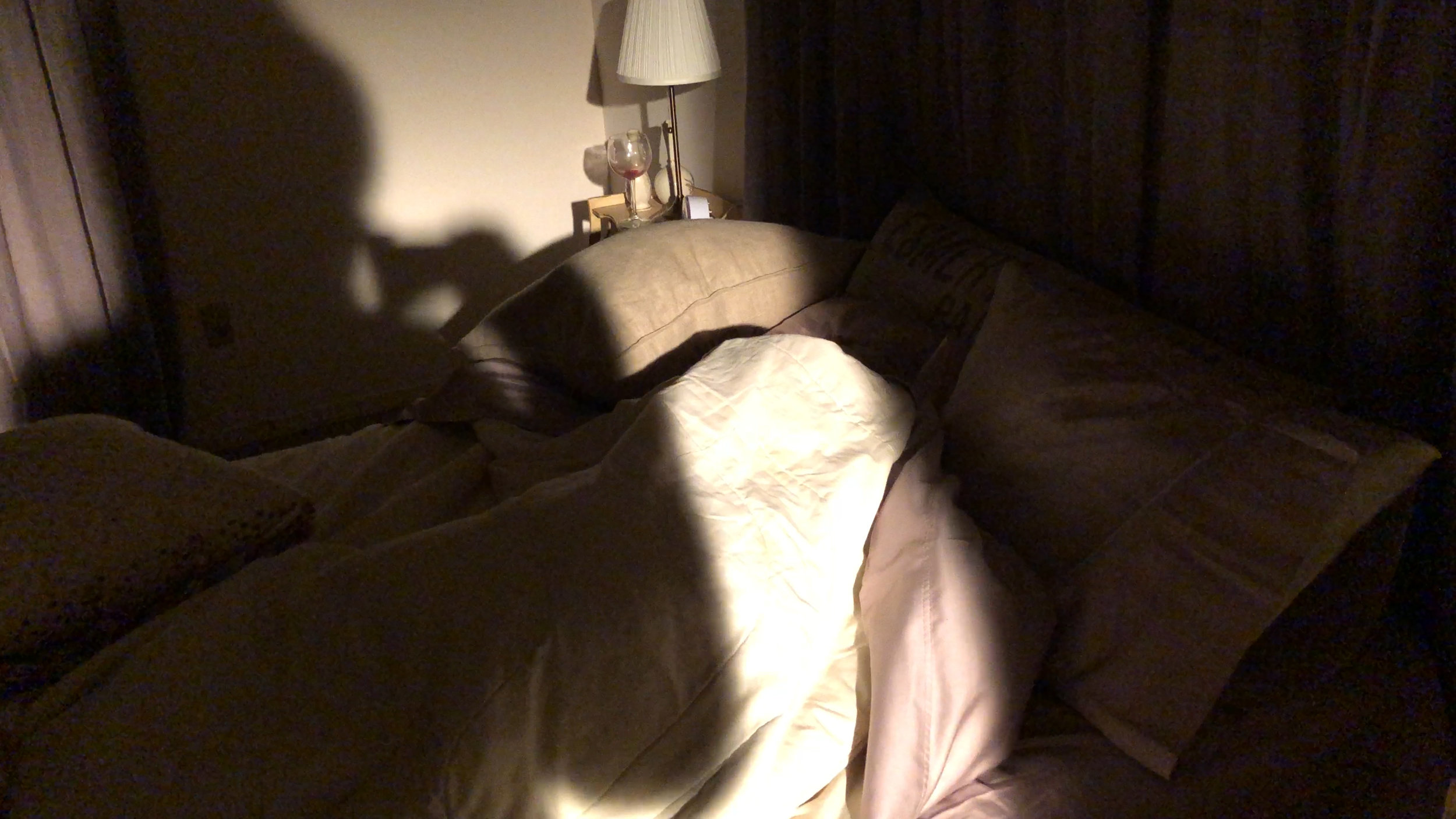  Imagine being filmed… in your sleep!  Creepy… 