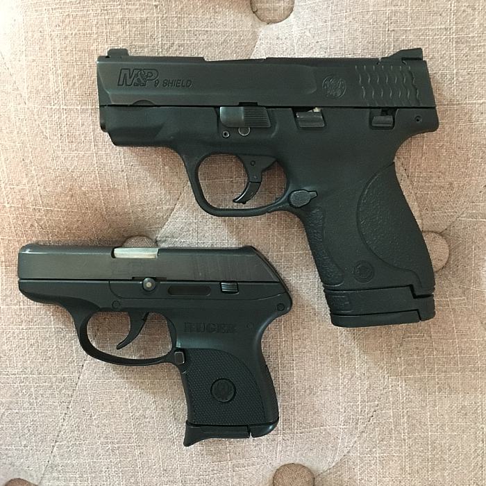 My Ruger LCP & Smith and Wesson M&P Shield