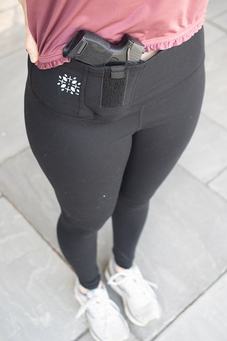 Conceal Carry Leggings Yoga Pants With Gun Holster Gun Holsters