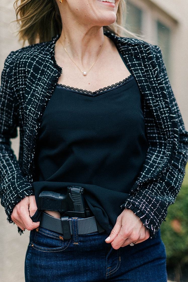Concealed Carry clothes for women – the Concealment Camisole is