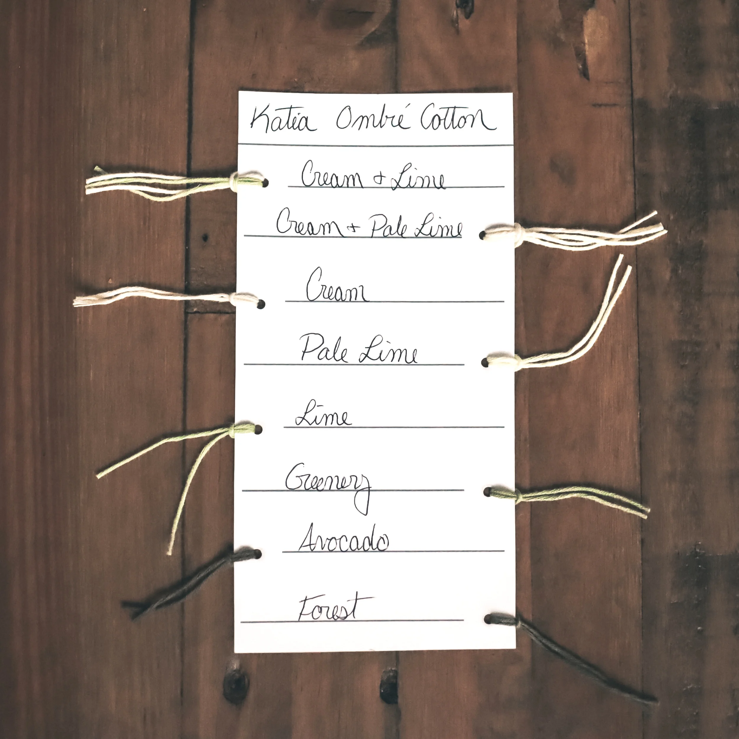 Yarn Swatch Card - Printable - The Roving Nomad