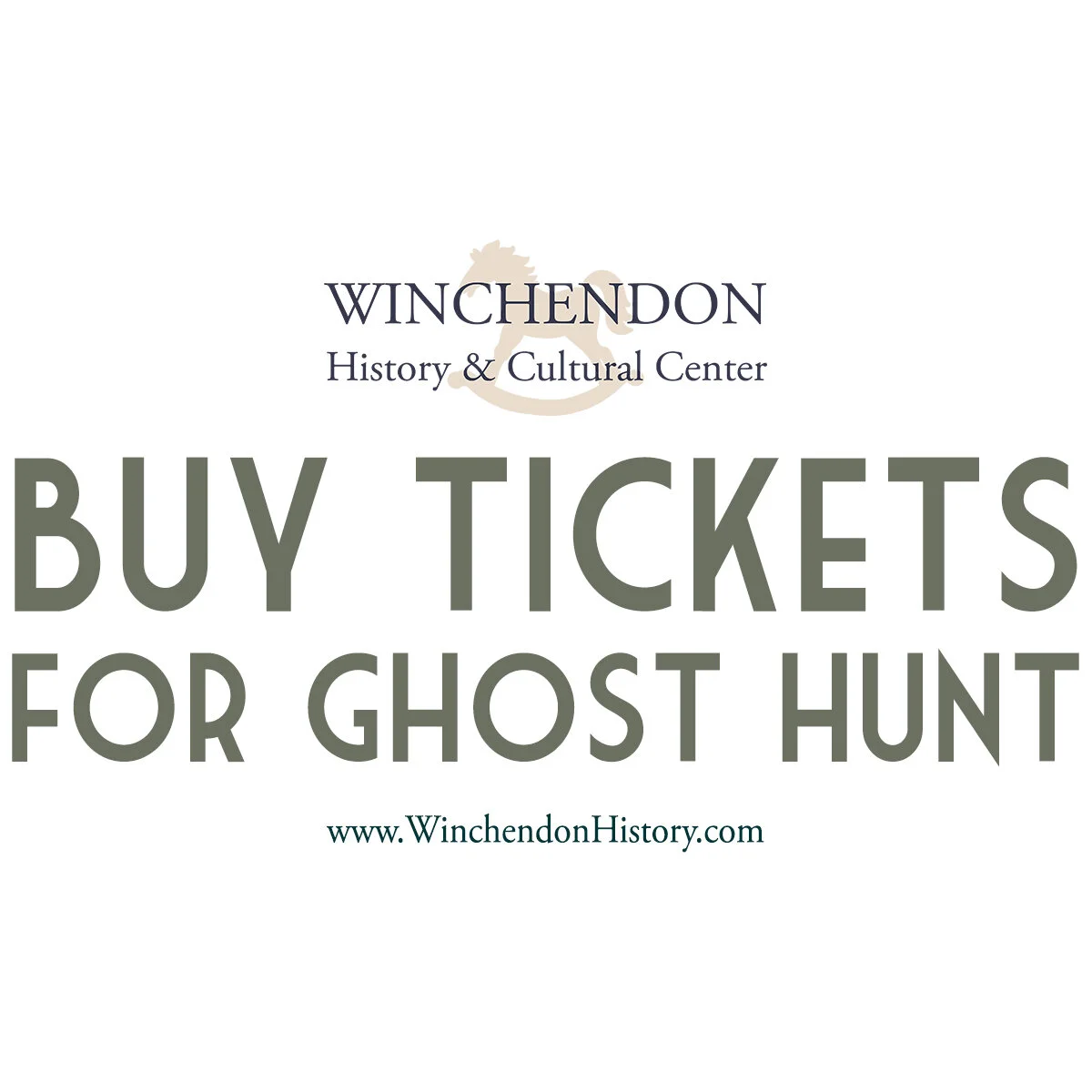 Ghost Hunt Tickets — Winchendon History and Cultural Center