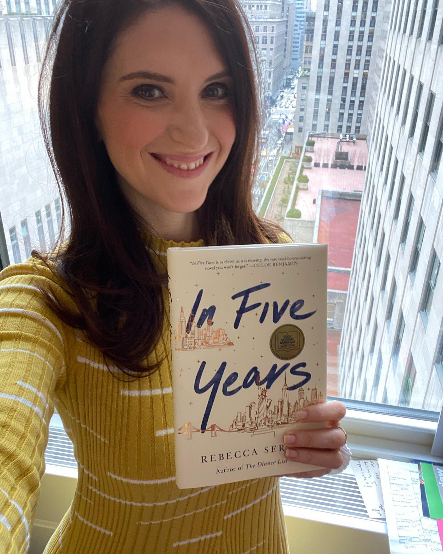 Happy One Year Anniversary, #InFiveYears. You will always be the book that changed my life. ✨