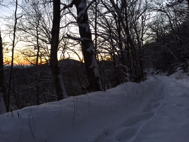 Sunset from Old Toll Road.