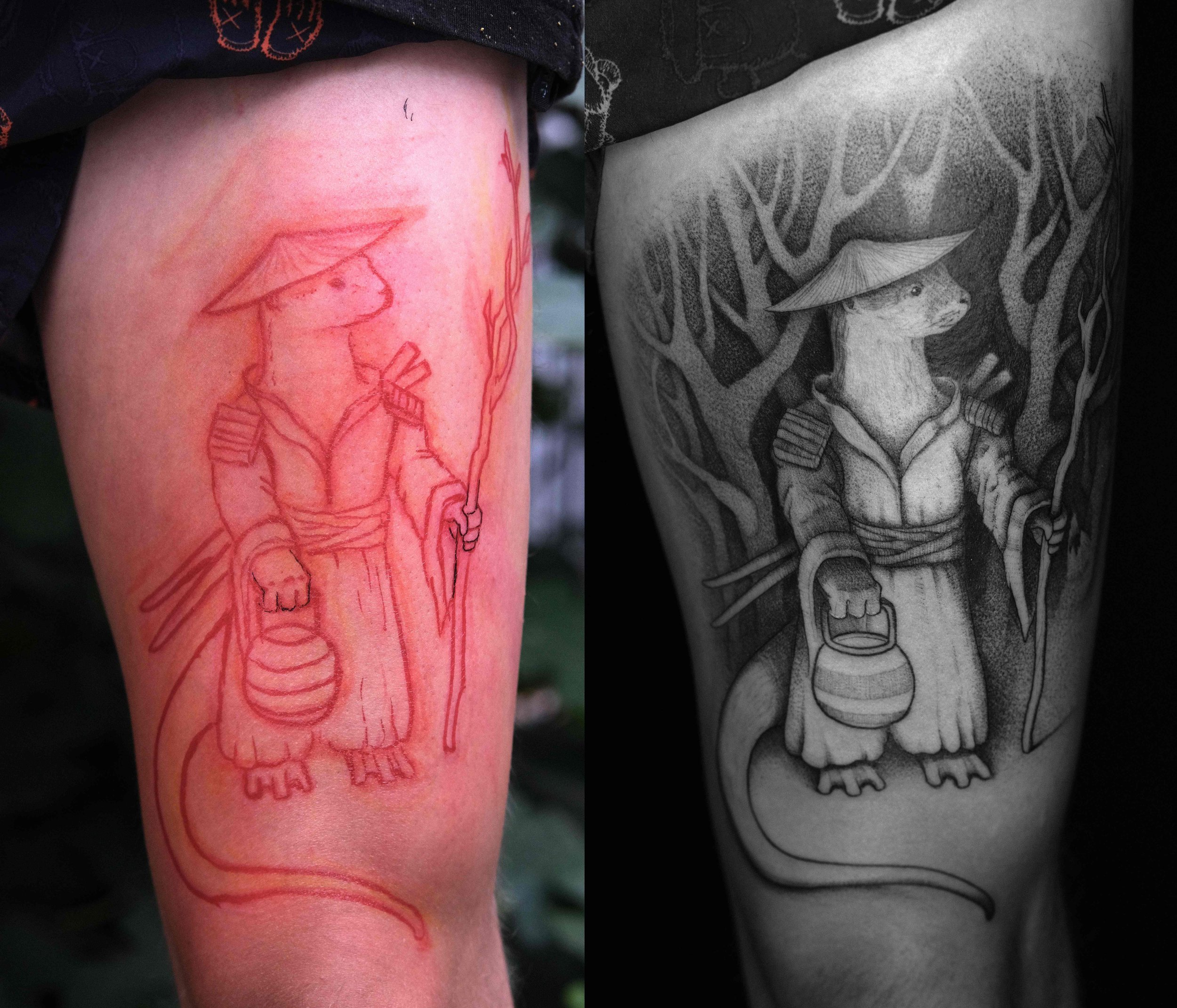 split personality by Mike Christie: TattooNOW