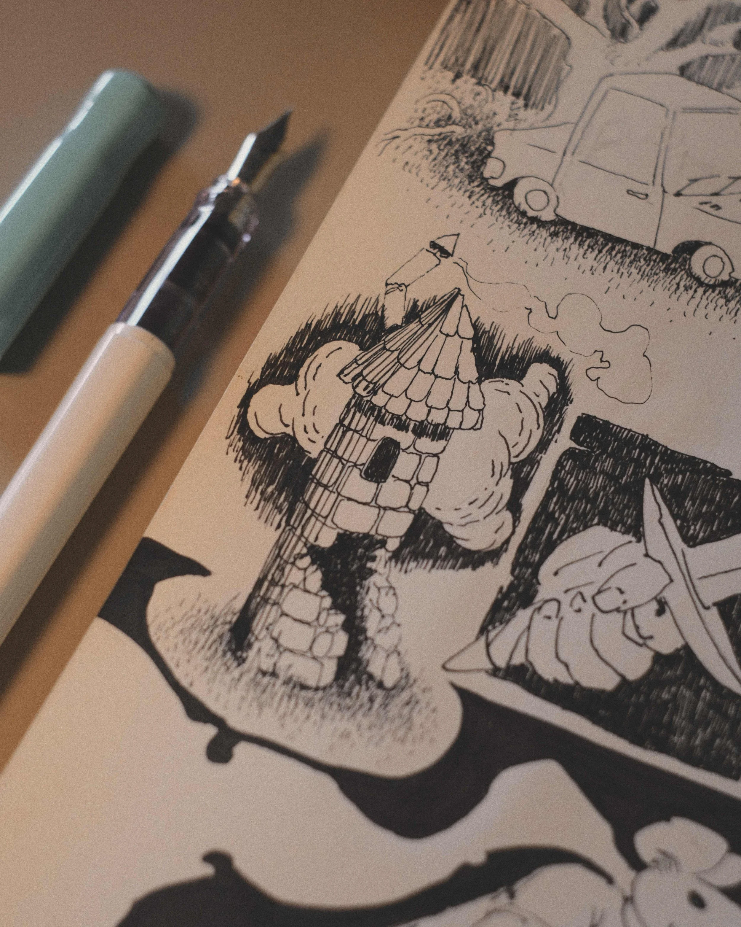 ink on paper tattoo design art canada.jpg