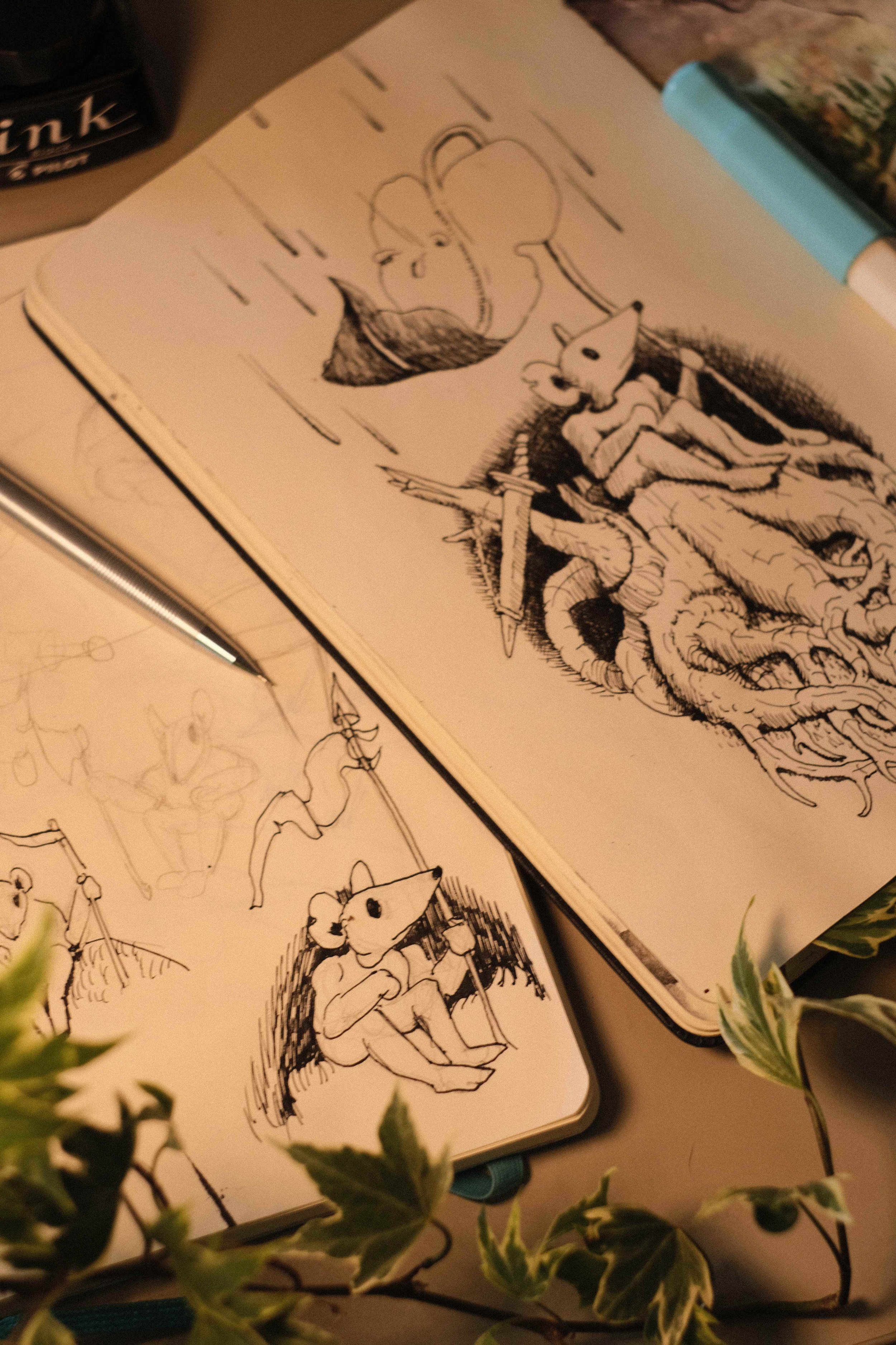 moleskine sketchbook art illustration artist canada.jpg