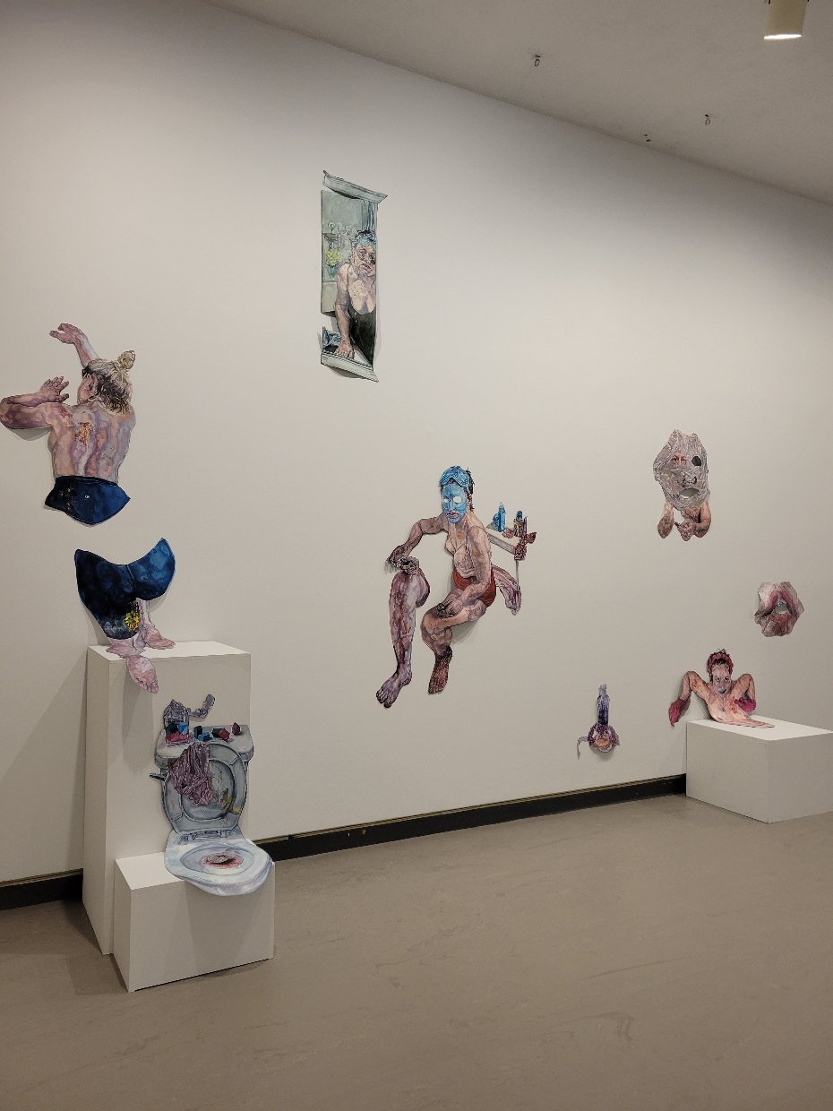   installation at Dunlop Public Art Gallery, Regina, SK  