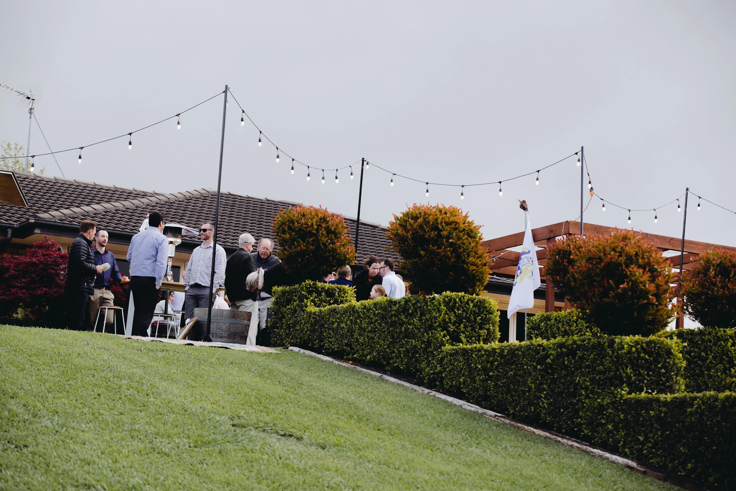 Love Club’s festoon poles &amp; lights