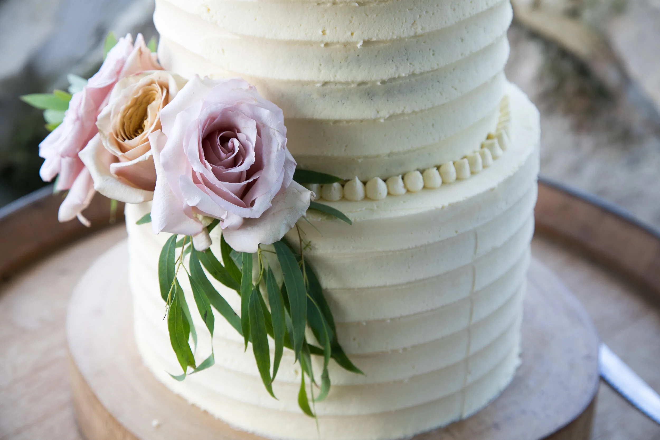 Wooden Round Platter