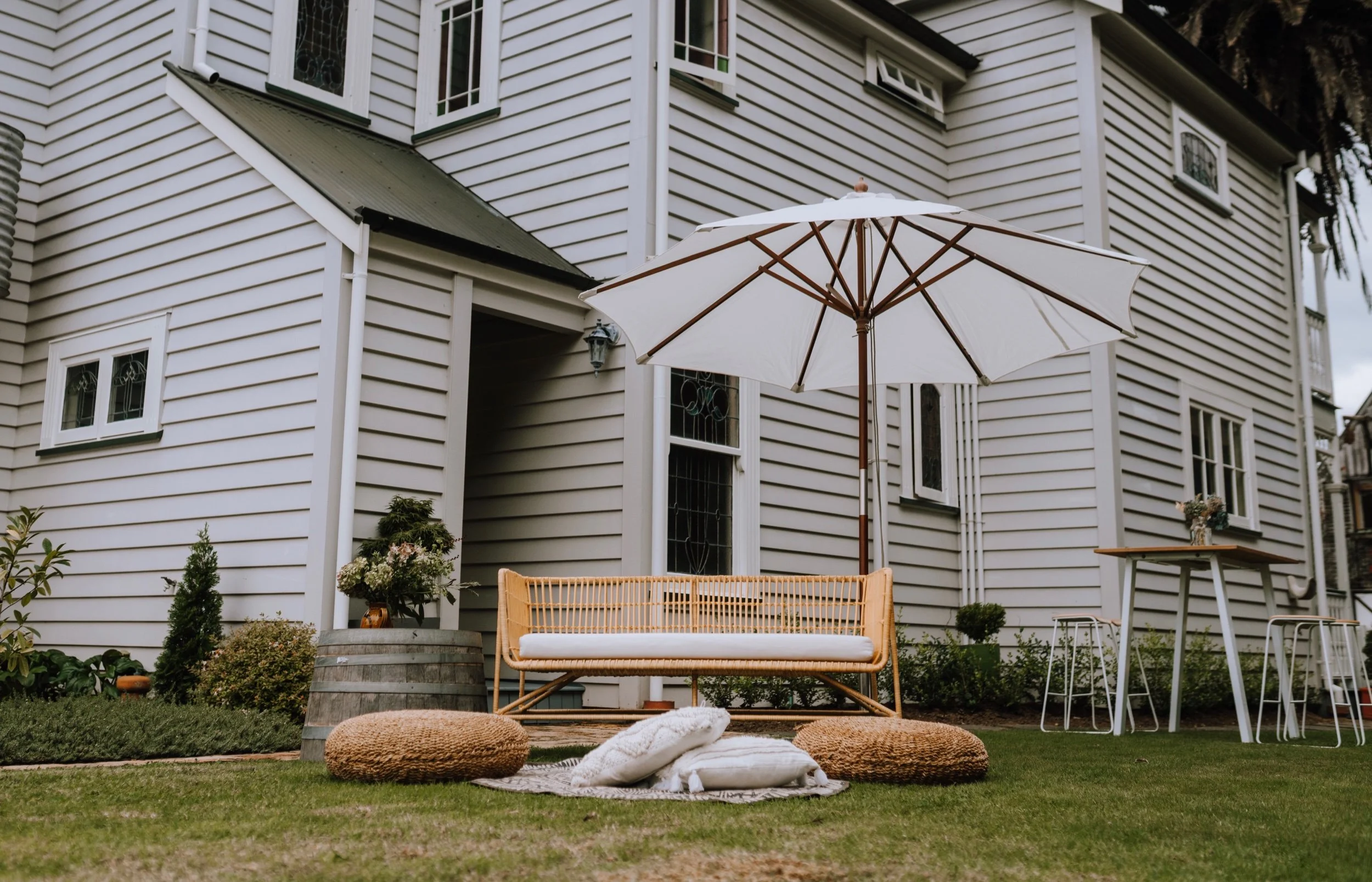 RATTAN SOFA