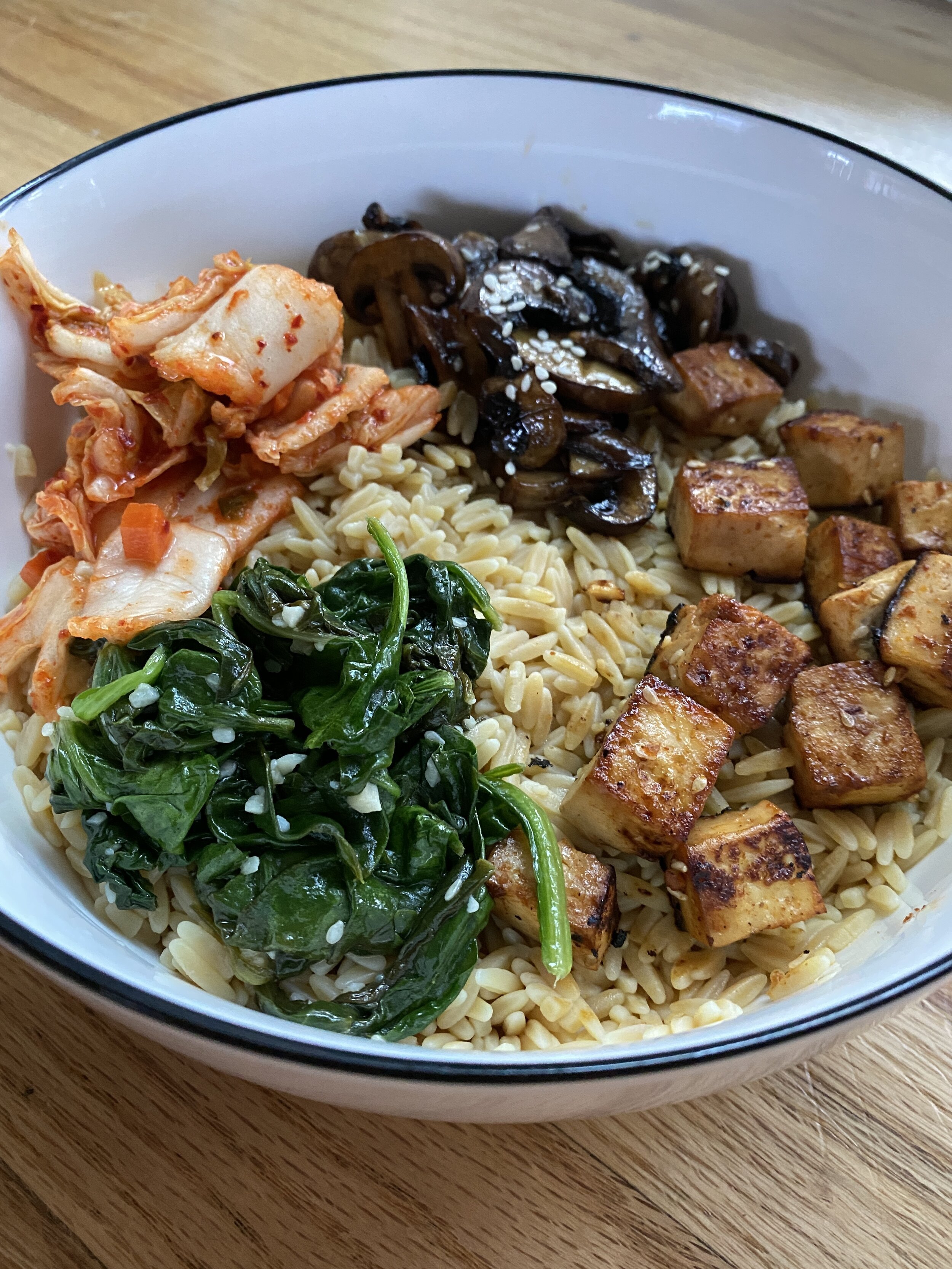 Vegan Tofu Bibimbap