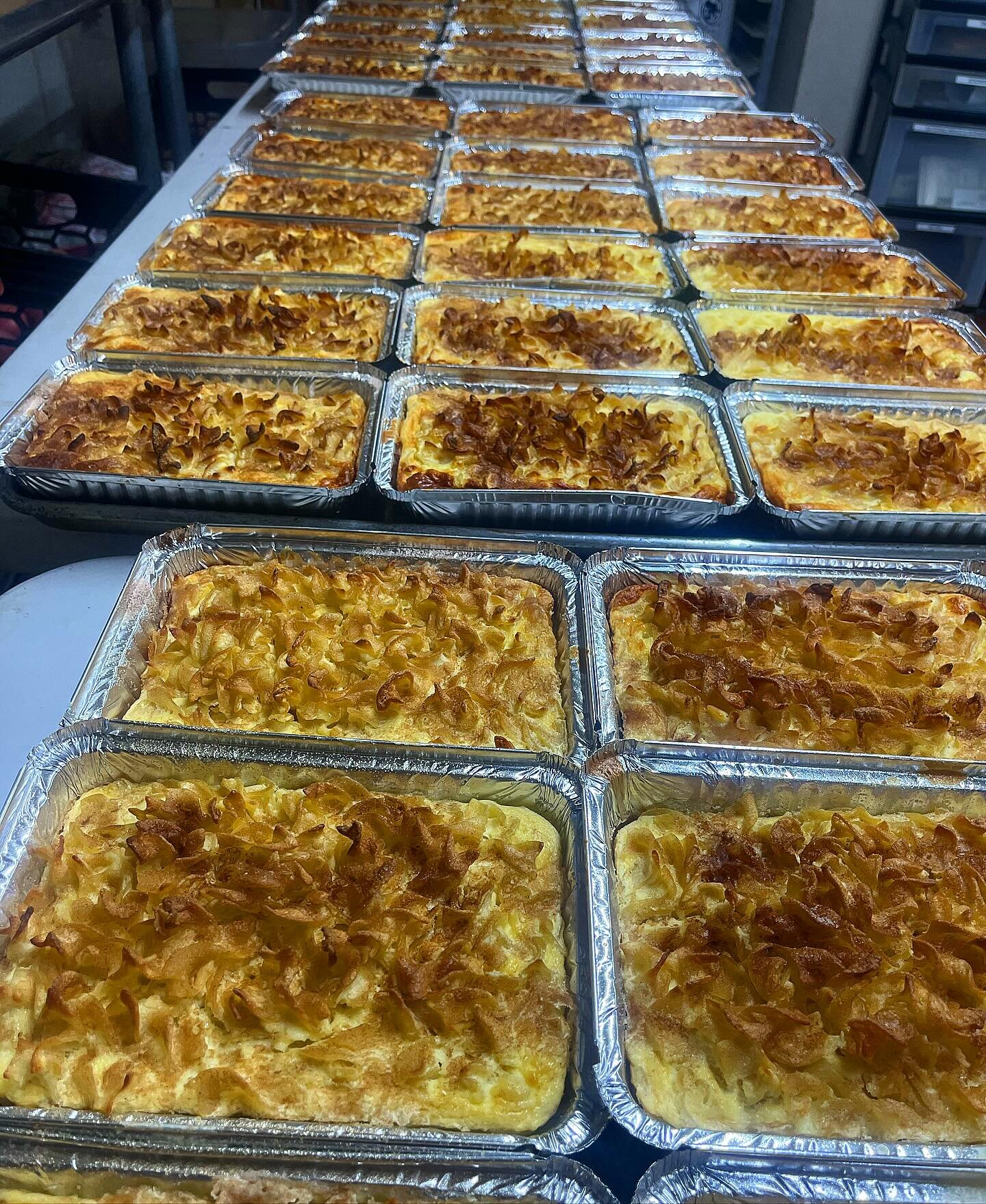 Hanukkah or Chanukah. Kugel or kugel. Tomato tomato. We just want you to enjoy. Take a break from latkes and come try one of our homemade kugels. #HappyHanukkah #NoOtherDeli