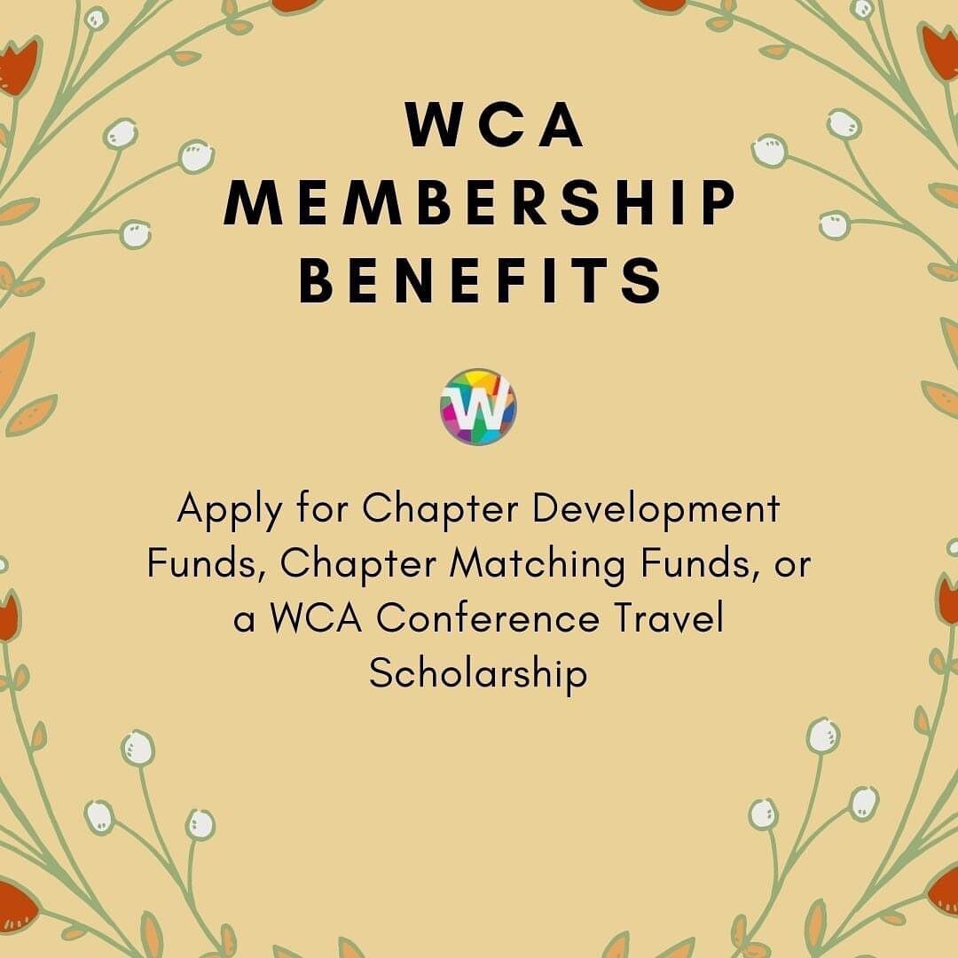 Renew your #WomensCaucusforArt membership today! Link in bio.

Check out the rest of the membership benefits on nationalwca.org/wca-membership
