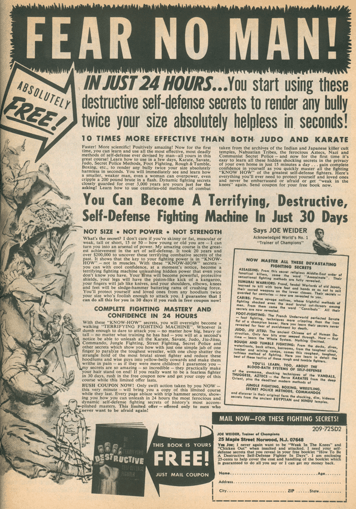 Another Weider ad