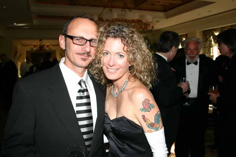 Dan and his wife, Ashley Smith.