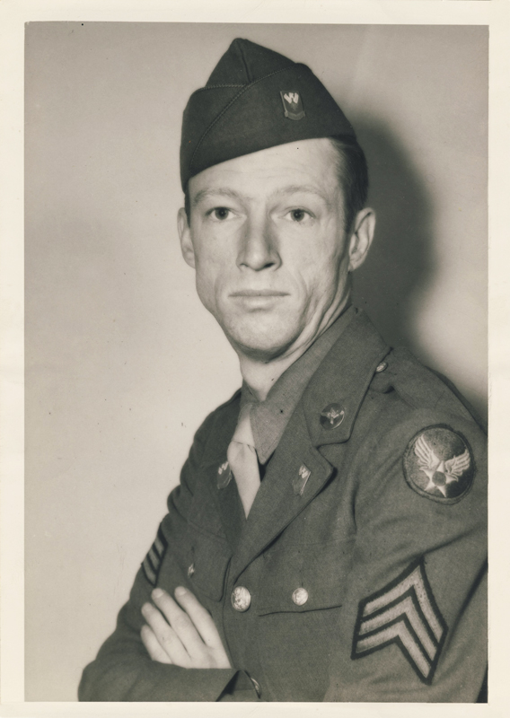 Gregor Duncan in uniform