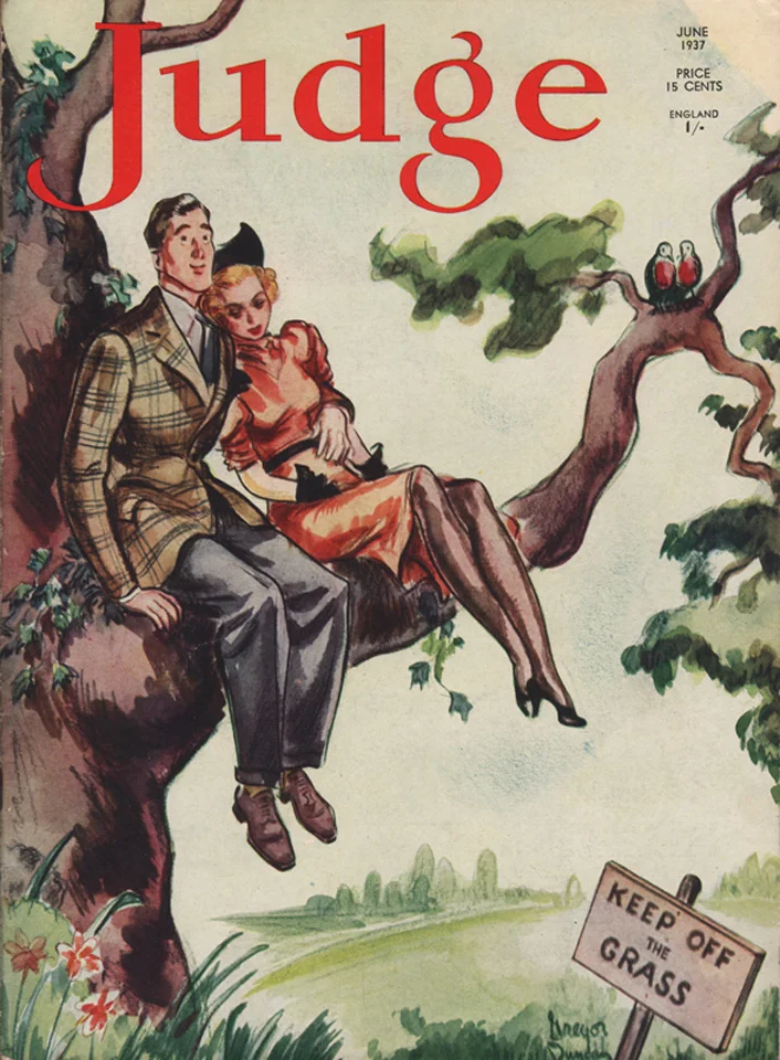 Duncan’s June 1937 Judge cover