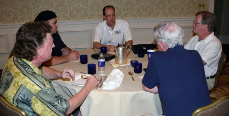 (Left-right) Jeff Keane, Mason Mastroianni, Tom Heintjes, Brian Walker and Greg Walker