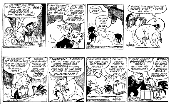 Gordo dailies (click to enlarge)