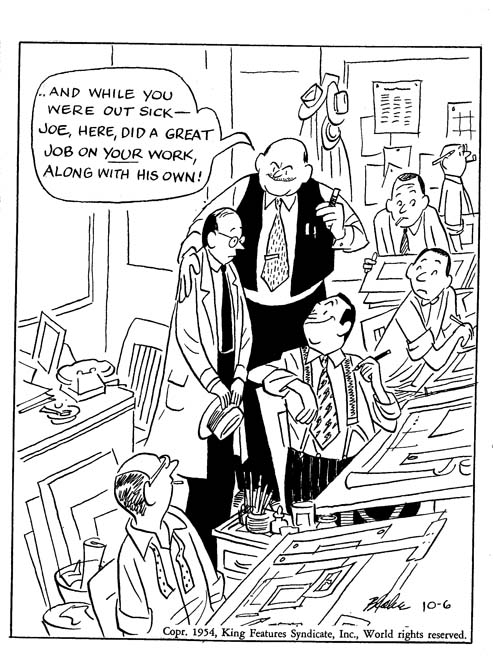 A 1954 "That Sinking Feeling"