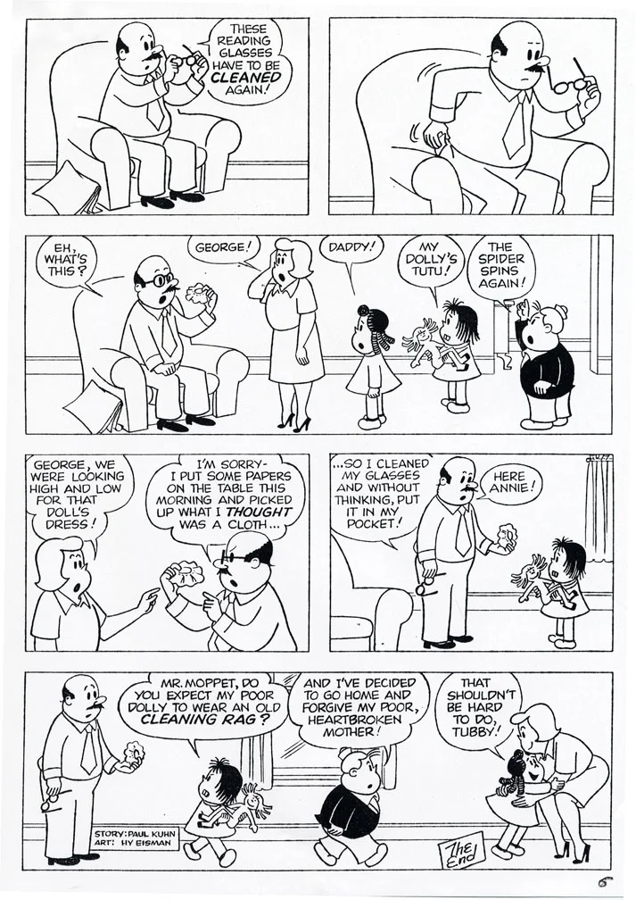 Page 2 of a story from the last, never-published Little Lulu book (click to enlarge).
