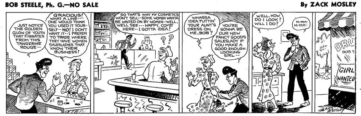 Bob Steele, Ph.G. , July 23, 1934