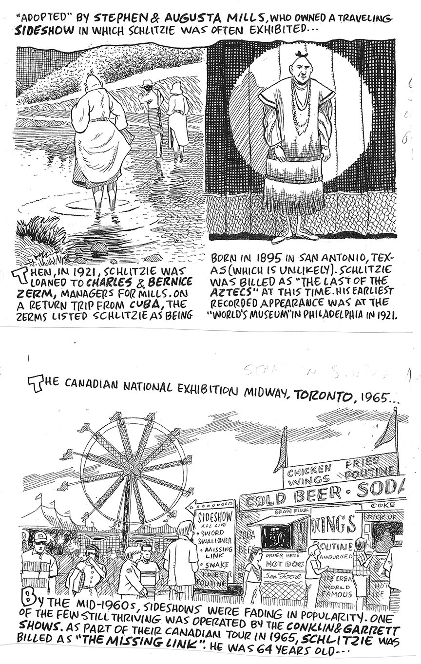 Two unused half pages from Nobody’s Fool (click to enlarge)