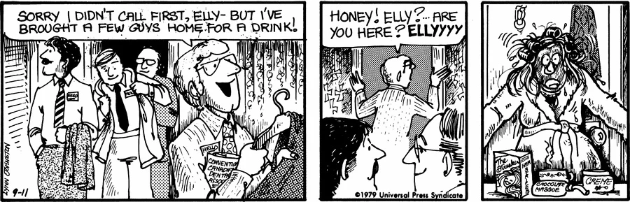 The second daily For Better or for Worse strip (September 11, 1979)