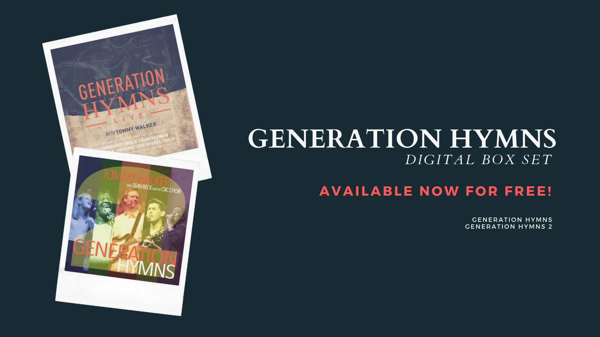 "Generation Hymns" Digital Box Set for FREE!