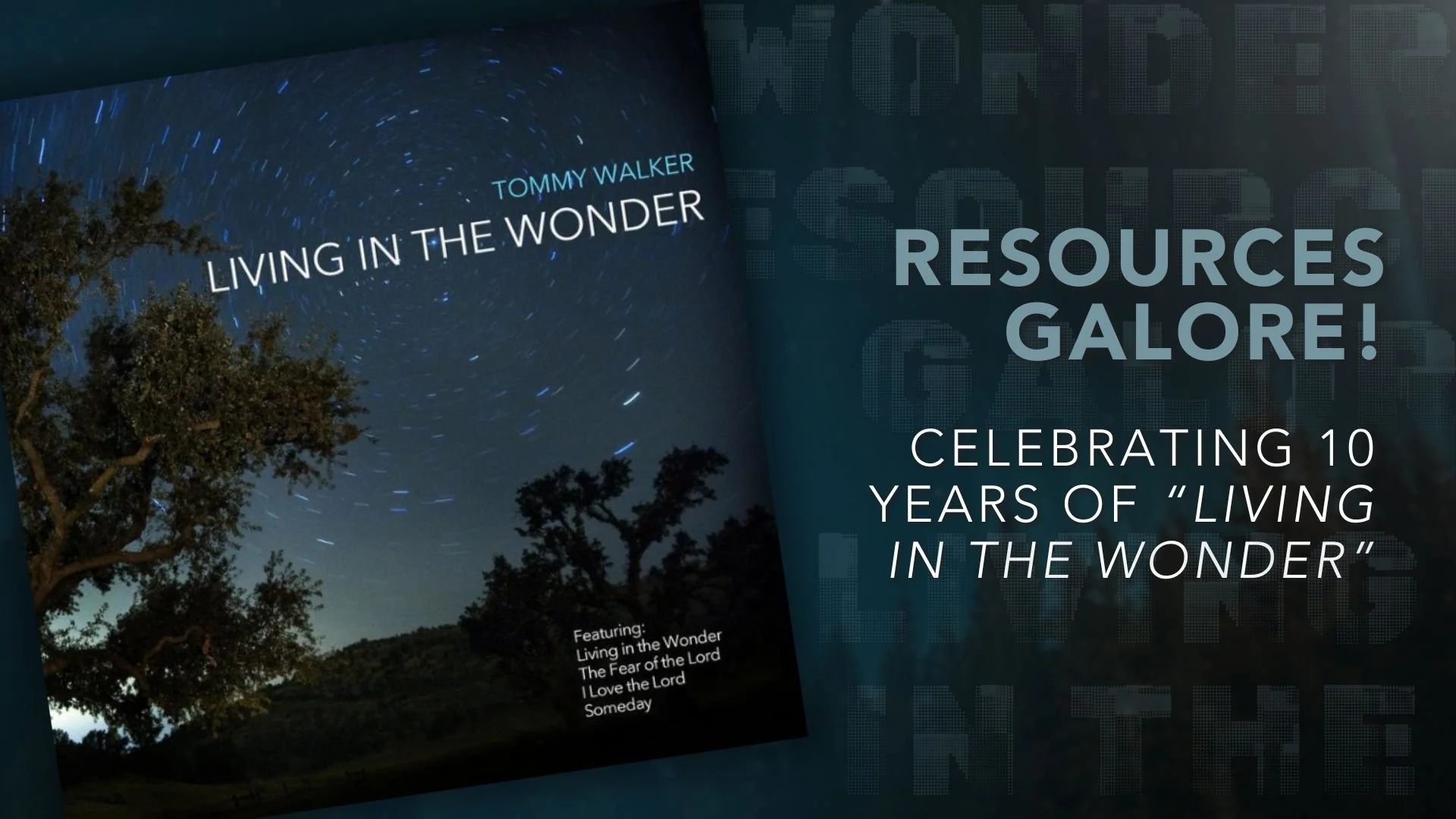 "Living In The Wonder" Turns 10 Years Old!