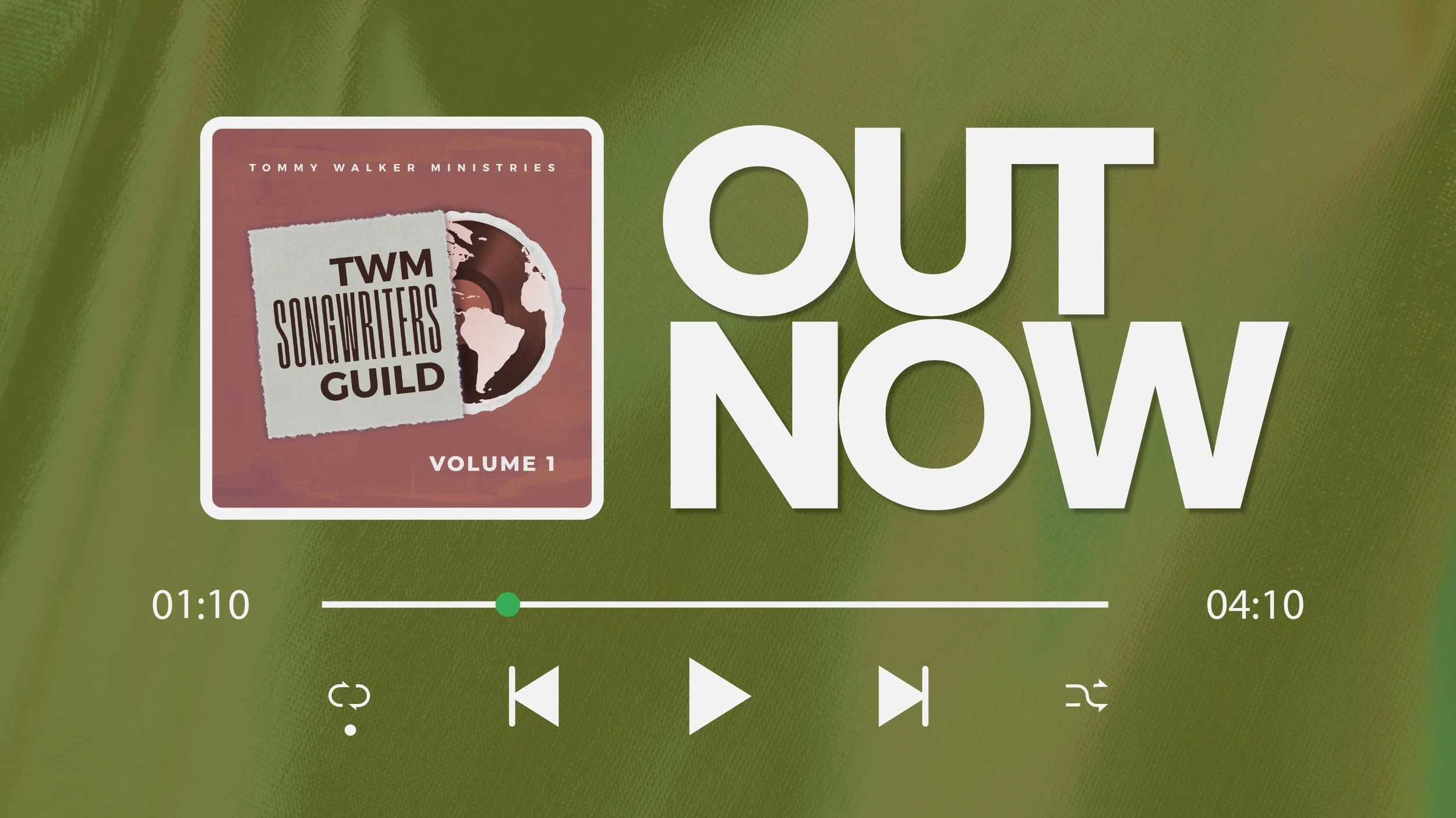 New Album OUT NOW: "TWM Songwriters Guild, Vol. 1"