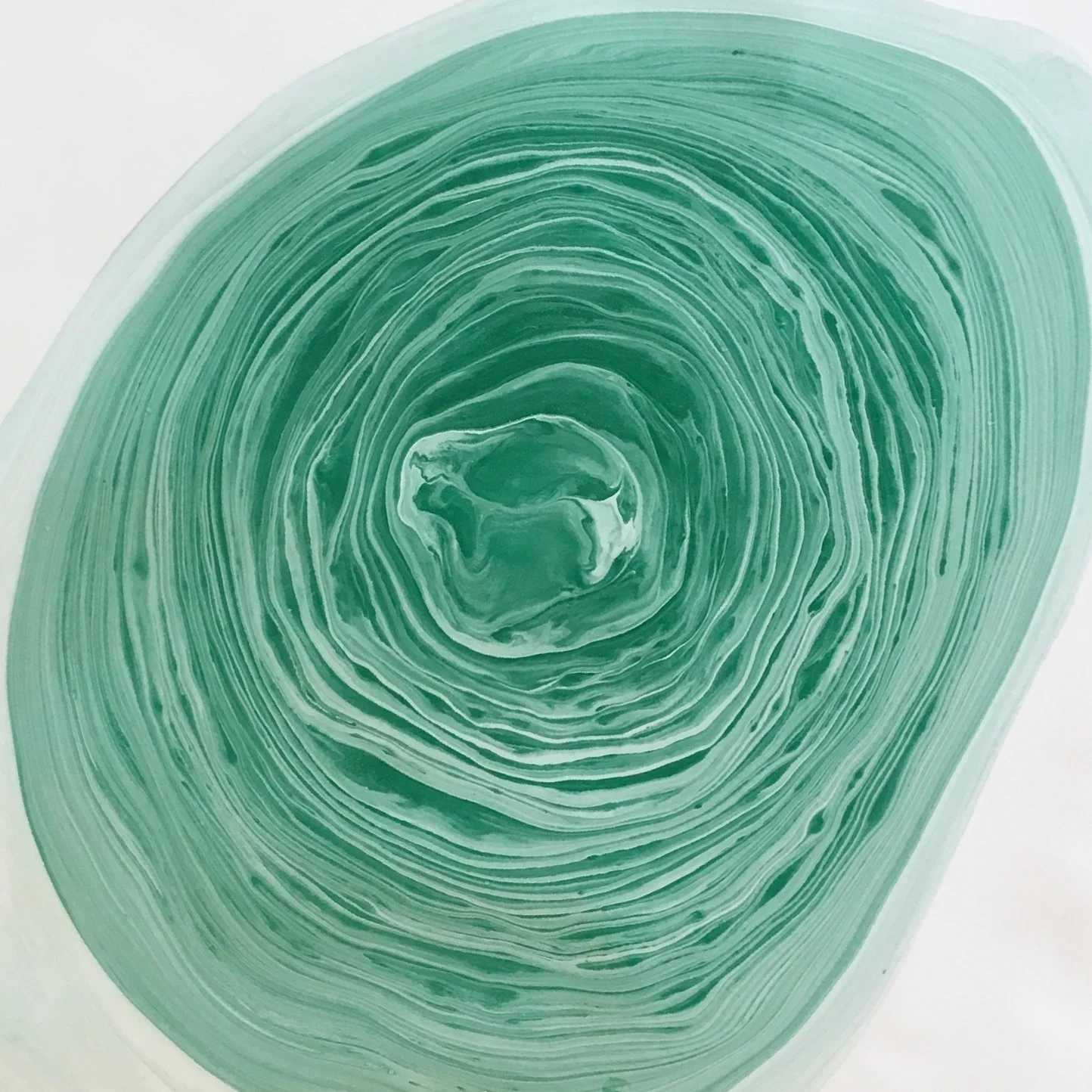 Green Marble Original Print