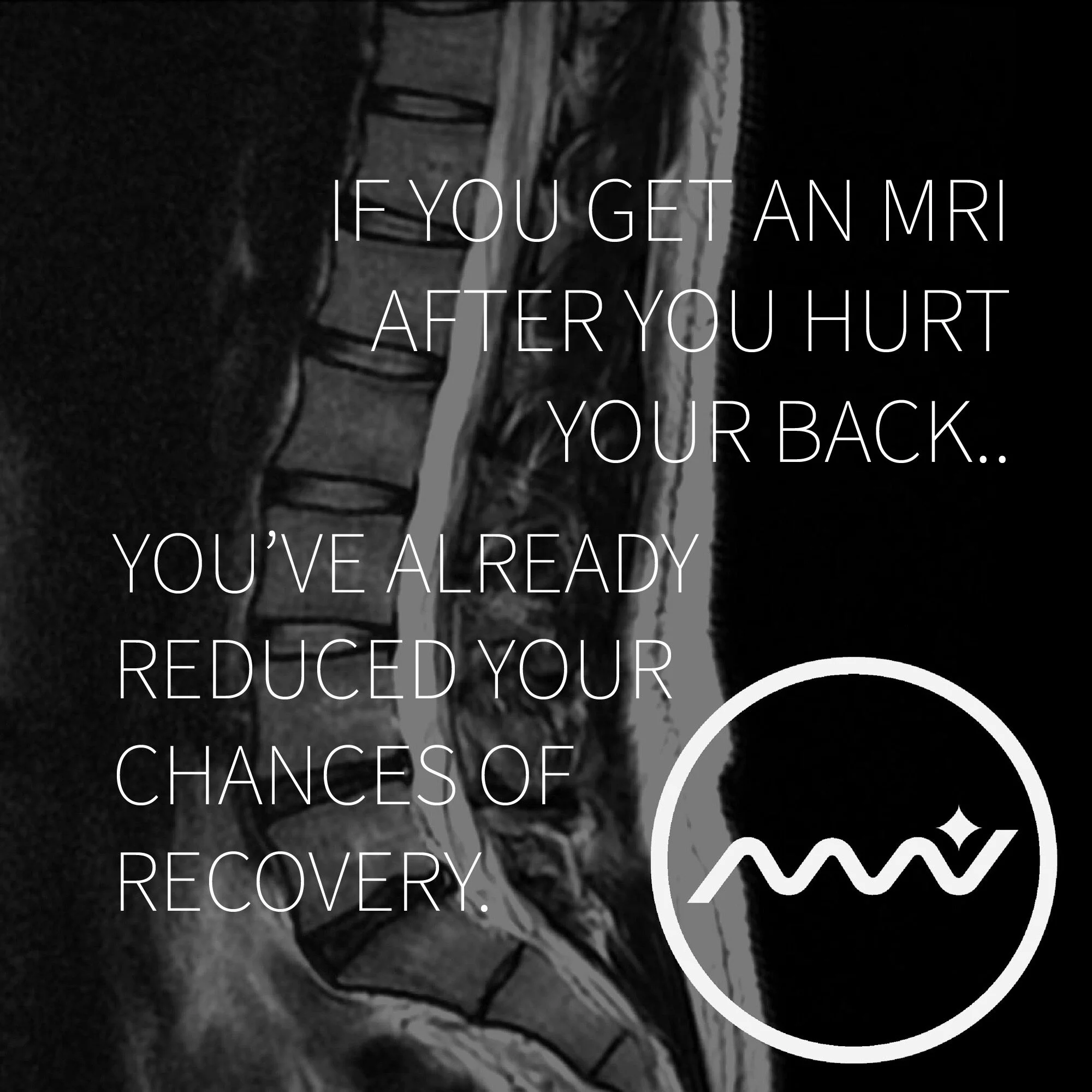 Could an MRI for Low Back Pain actually HURT us more?!