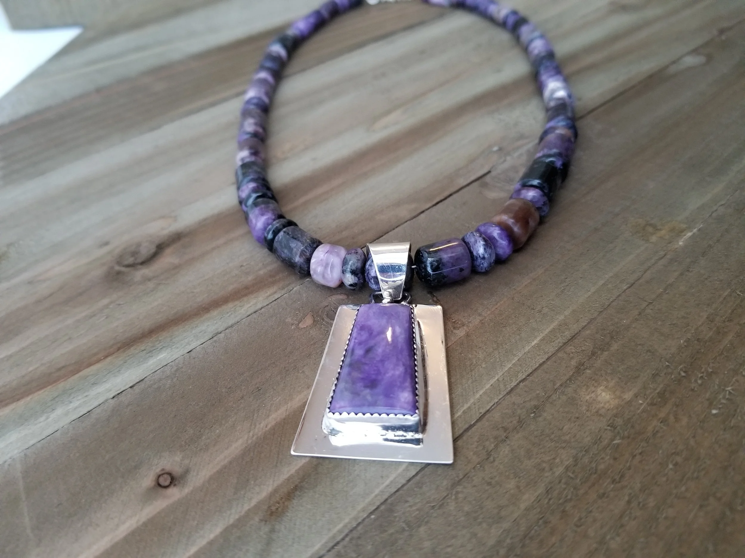 Chariot Necklace & Sterling Silver Pendant