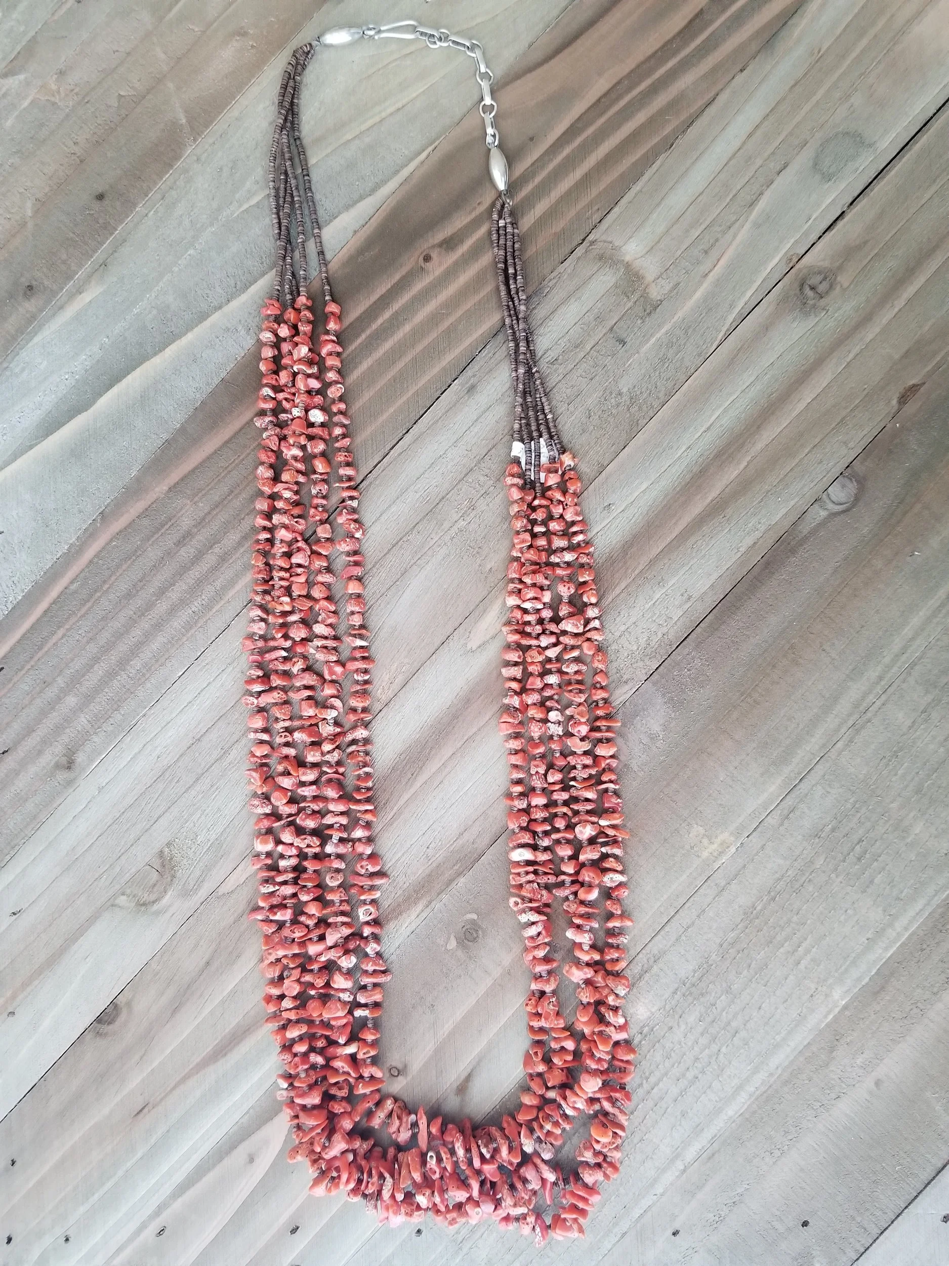 Spiny Oyster & Pen Shell Heishi 