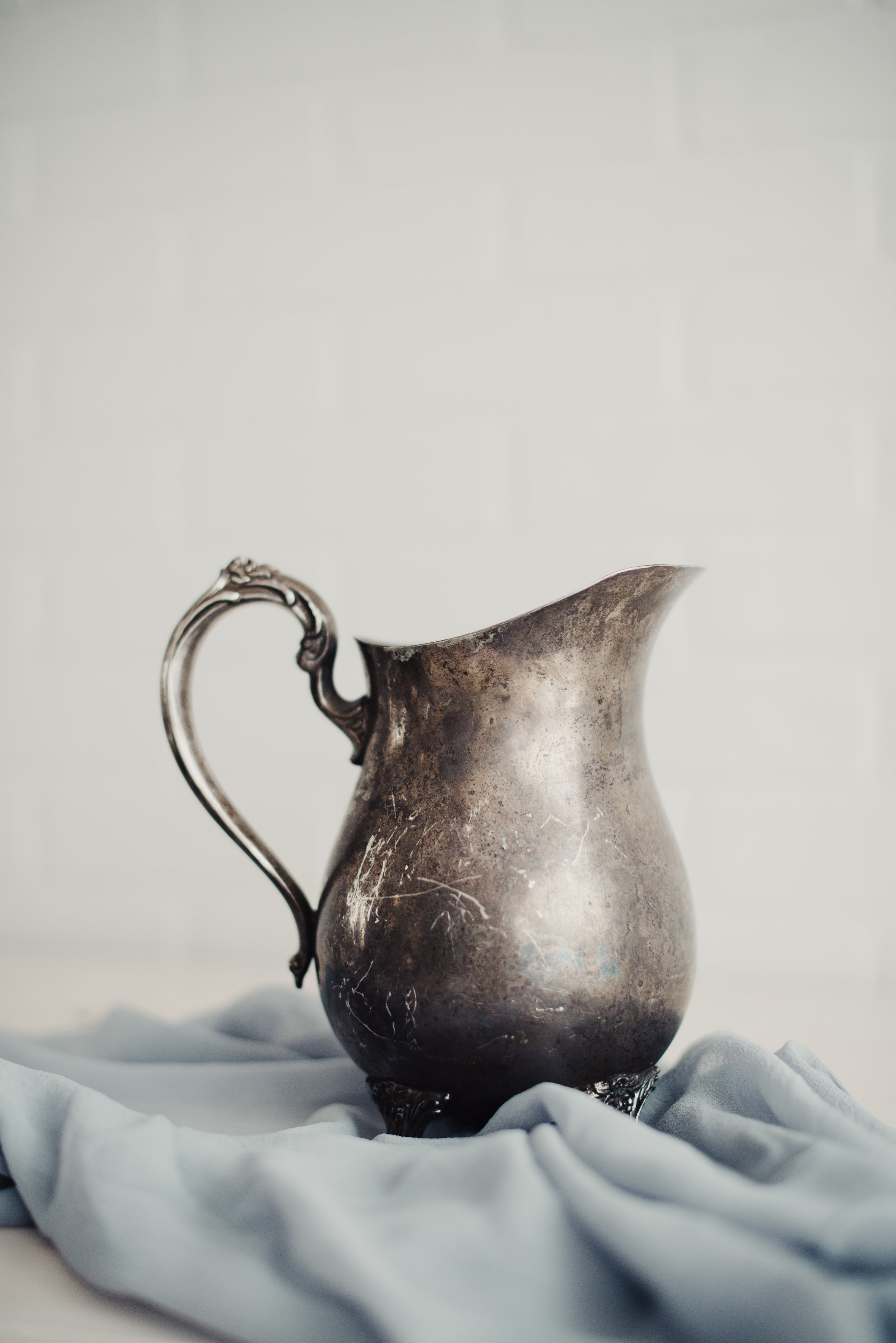 Antique Silver Pitcher