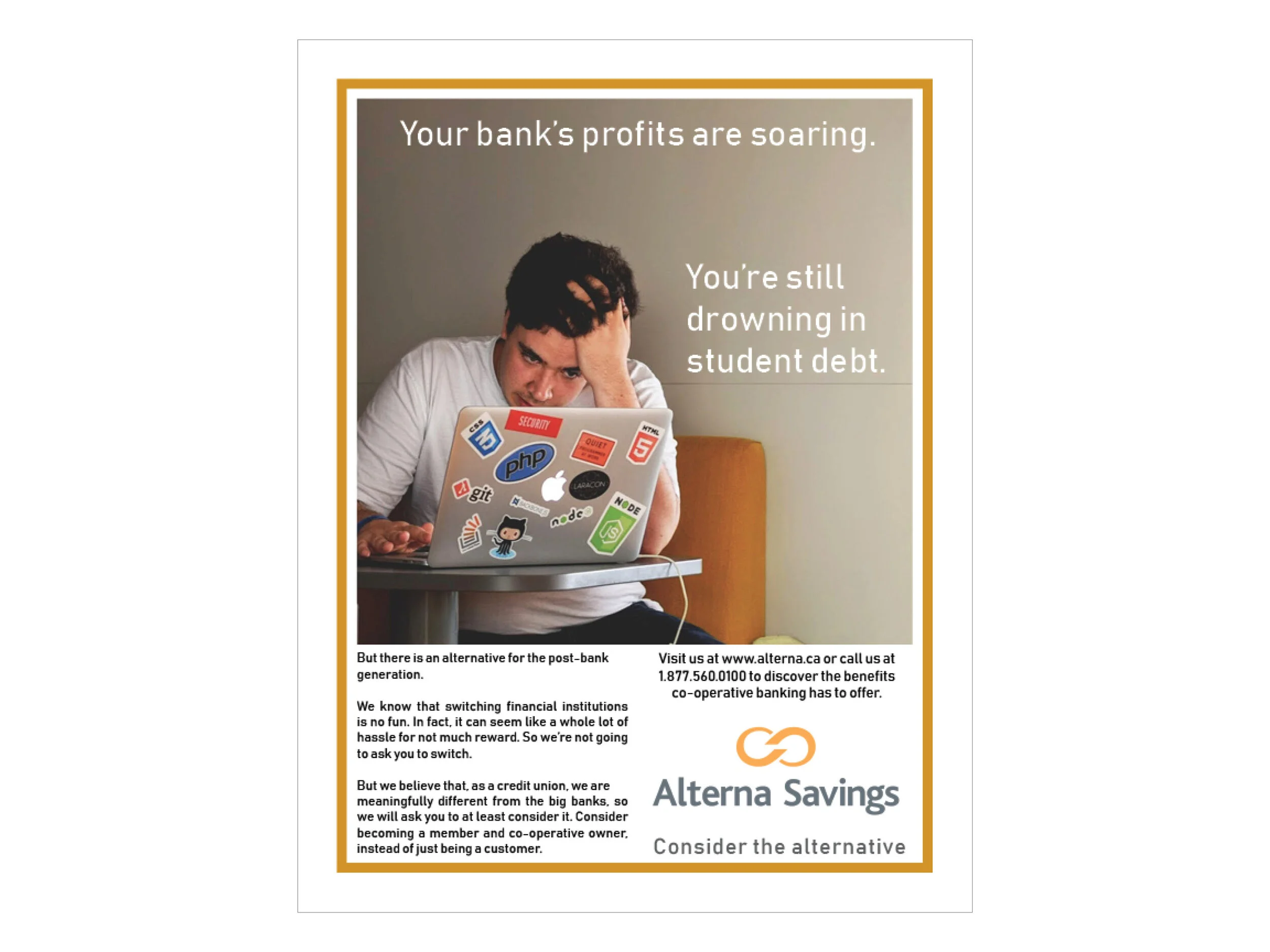 Your bank's profits are soaring. You're still drowning in student debt.