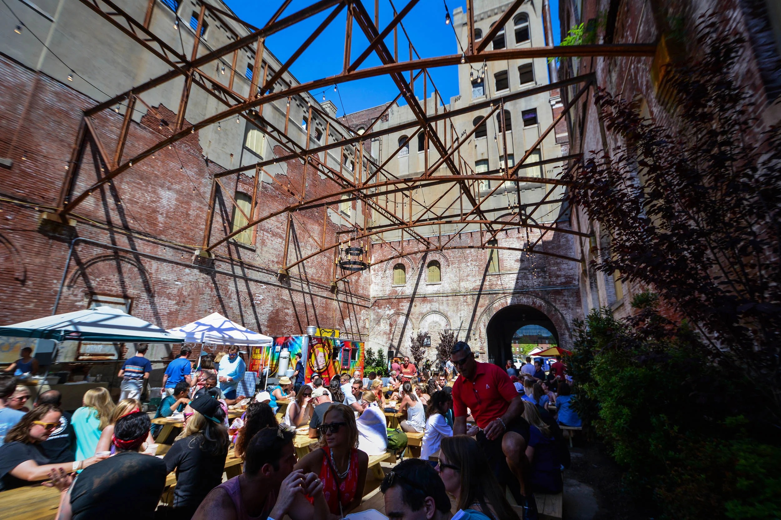 Beer Garden in Downtown Memphis, Tennessee
