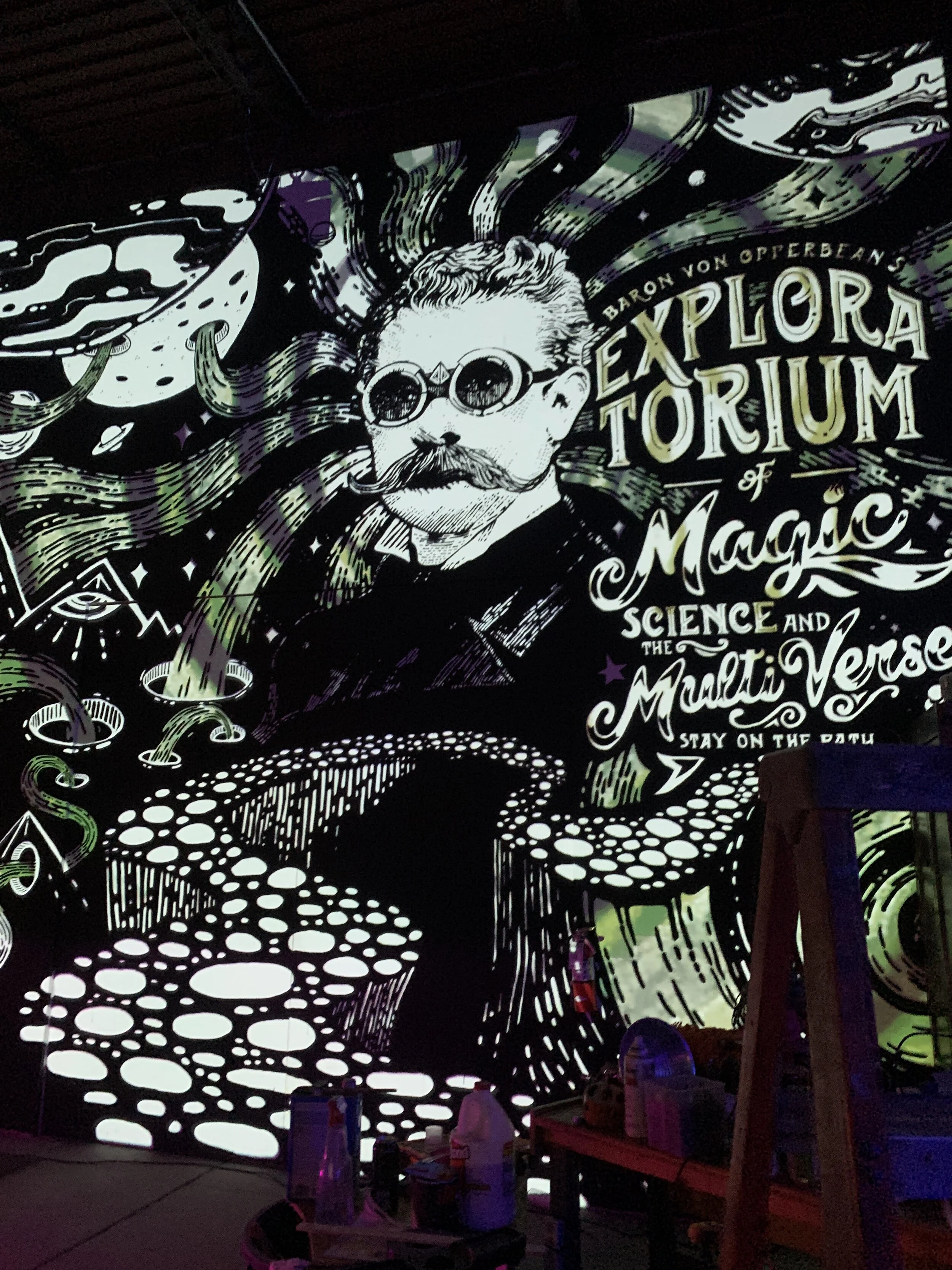 Preview VIDEO from the laboratory, Garden, and Teleporter