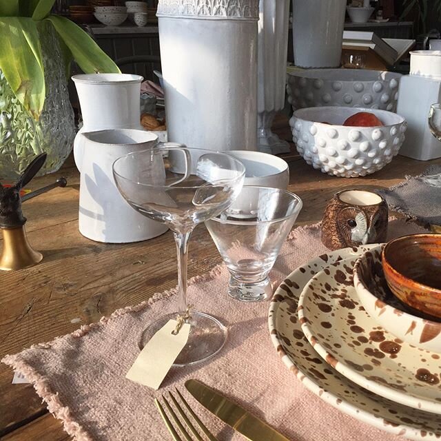 Local craftsmanship and the small businesses that create the space to share it with the world. Support small businesses. Discover the talent of you neighbors. { stoneware, textiles, cutlery, and stemware at the newly reopened Artilleriet in Gothenbur