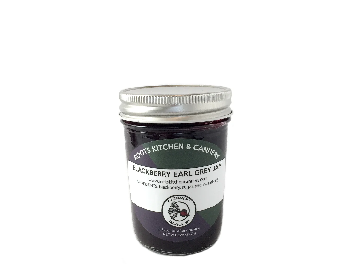 Roots Kitchen & Cannery Blackberry Earl Grey Jam