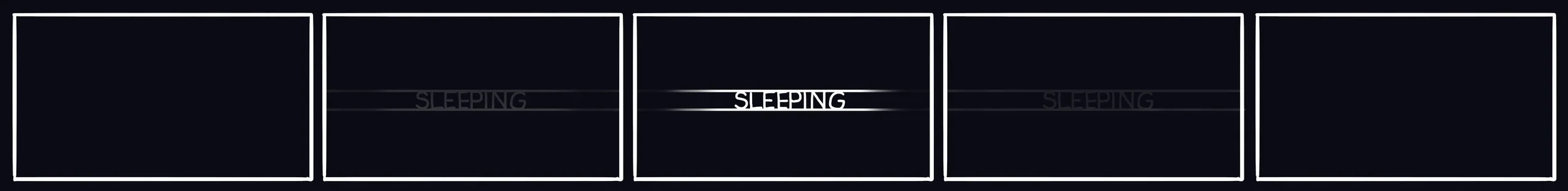 I would like to watch you sleeping / which may not happen