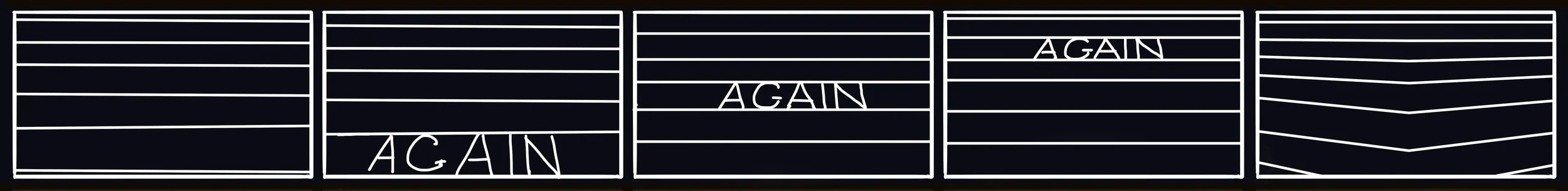 I would like to follow / you up the long stairway / again &amp; become / the boat that would row you back /