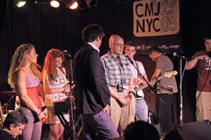 MMF President Barry Bergman and Crazy James, Photo: Stuart Williams