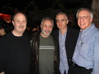 L-R: MMF Board Members Steve Scharf, Alan Wolmark, Michael Hausman, and MMF President Barry Bergman